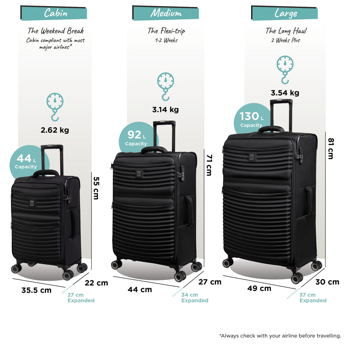 IT Luggage Precursor - Large (Black)