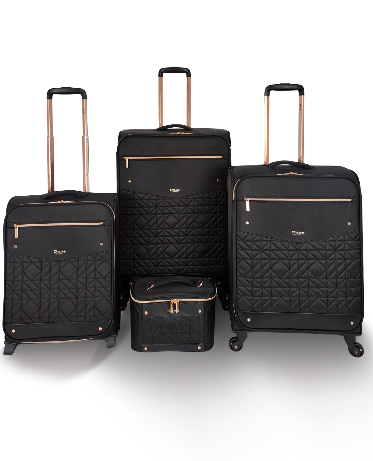  Dune London Tianna Set Of 4 Suitcases