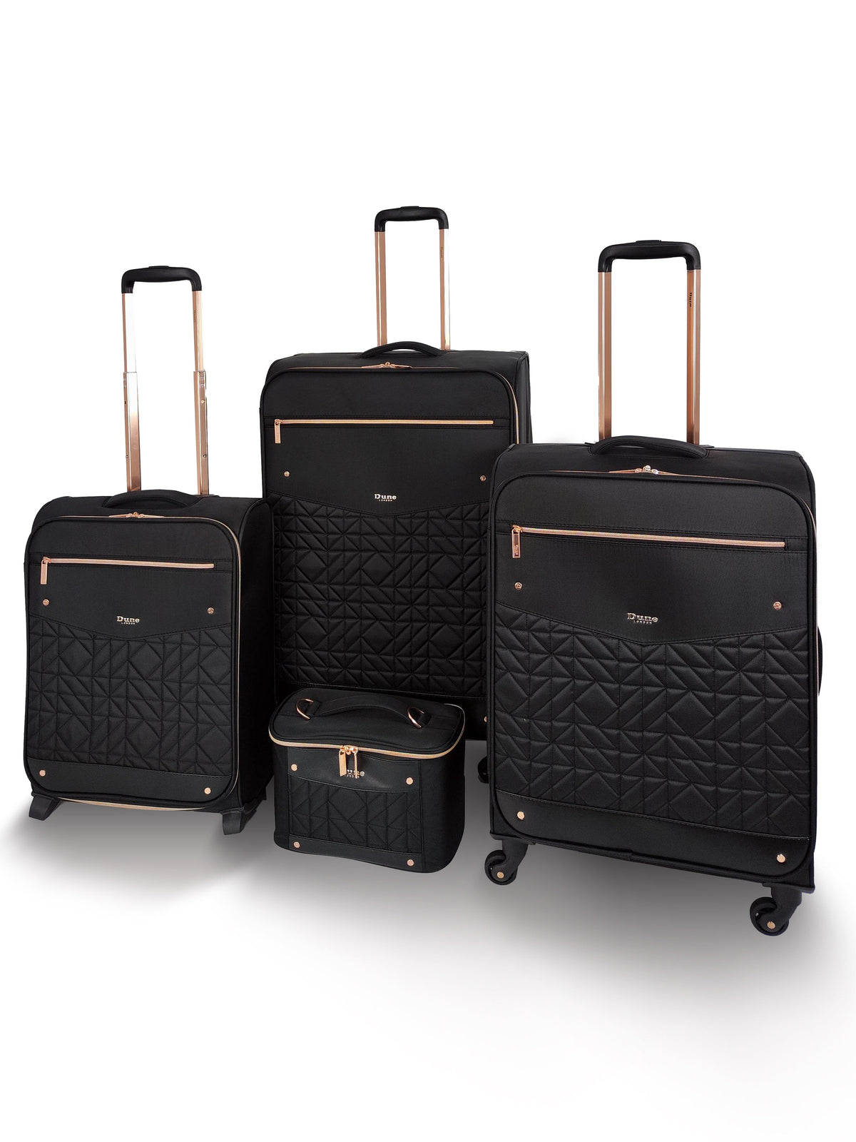  Dune London Tianna Set Of 4 Suitcases