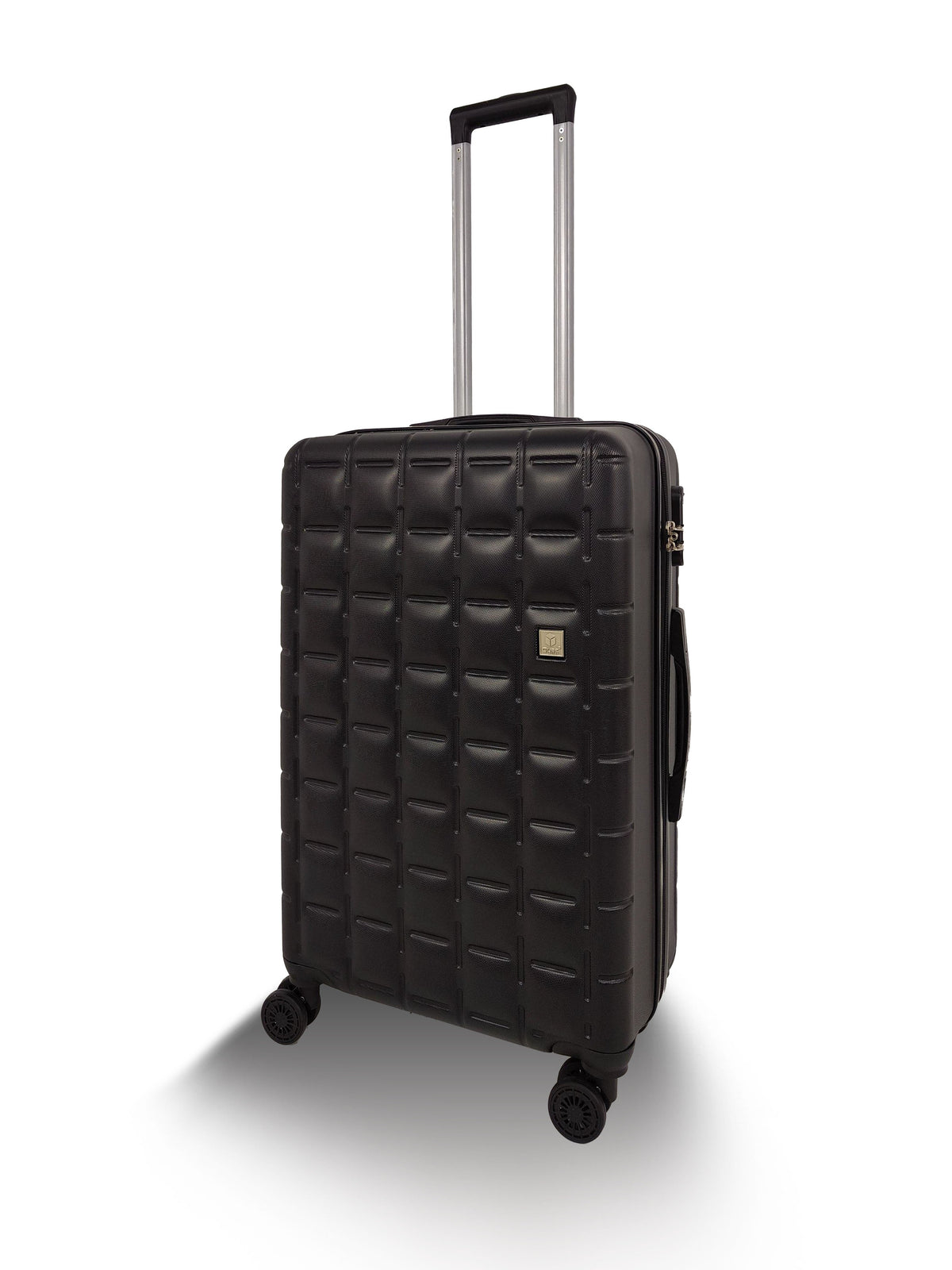  QUBEd Squared Set Of 3 Suitcases