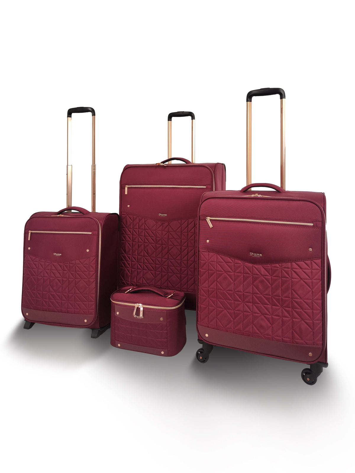  Dune London Tianna Set Of 4 Suitcases