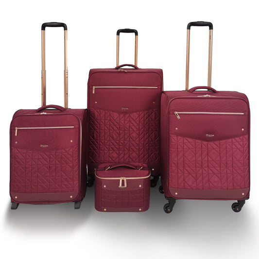  Dune London Tianna Set Of 4 Suitcases