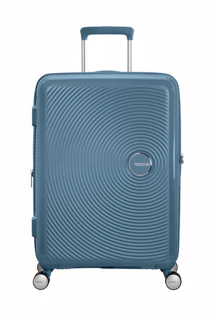  American Tourister Soundbox 67cm 4-Wheel Spinner Expandable Suitcase