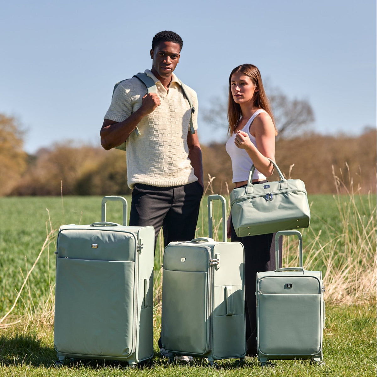 IT Luggage Lustrous Luxe - Cabin (Desert Sage)