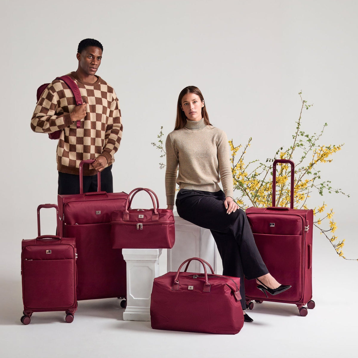 IT Luggage Lustrous Luxe - Medium (French Port)