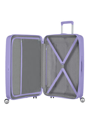  American Tourister Soundbox 67cm 4-Wheel Spinner Expandable Suitcase